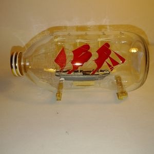 Ship n Bottle Wooden Ship Vietnam.